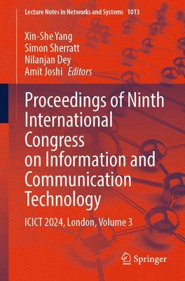 bokomslag Proceedings of Ninth International Congress on Information and Communication Technology