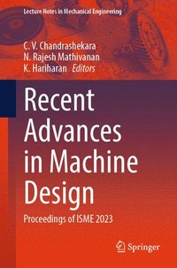 bokomslag Recent Advances in Machine Design