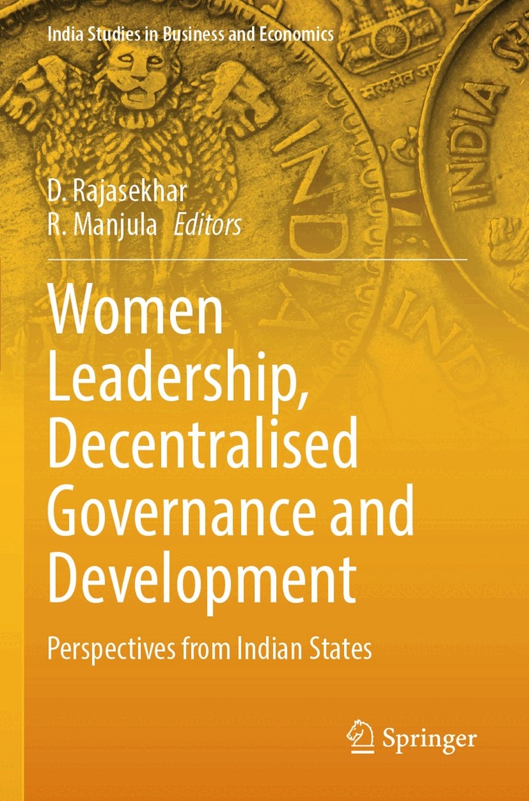D. Rajasekhar, R. Manjula - Women Leadership, Decentralised Governance and Development, Häftad