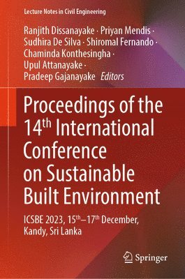 bokomslag Proceedings of the 14th International Conference on Sustainable Built Environment