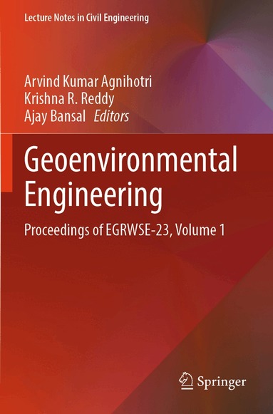 Arvind Kumar Agnihotri, Krishna R. Reddy, Ajay Bansal - Geoenvironmental Engineering, Häftad