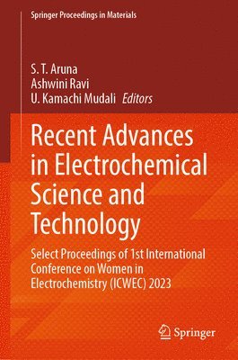 bokomslag Recent Advances in Electrochemical Science and Technology