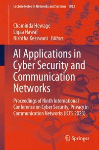 bokomslag AI Applications in Cyber Security and Communication Networks