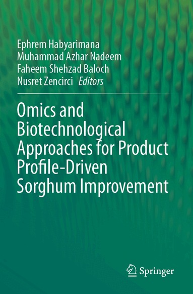 Ephrem Habyarimana, Muhammad Azhar Nadeem, Faheem Shehzad Baloch, Nusret Zencirci - Omics and Biotechnological Approaches for Product Profile-Driven Sorghum Improvement, Häftad