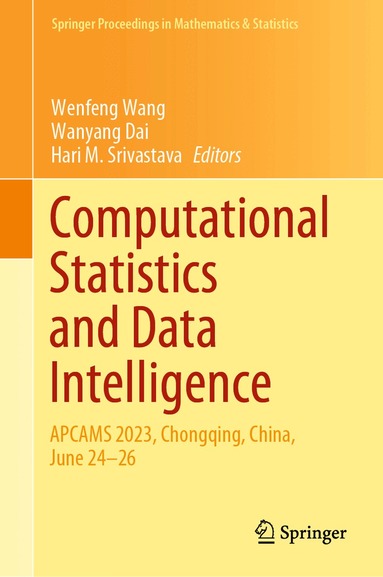 Wenfeng Wang, Wanyang Dai, Hari M. Srivastava - Computational Statistics and Data Intelligence, Inbunden