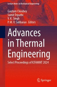 bokomslag Advances in Thermal Engineering