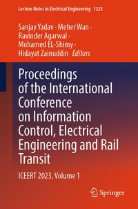 bokomslag Proceedings of the International Conference on Information Control, Electrical Engineering and Rail Transit