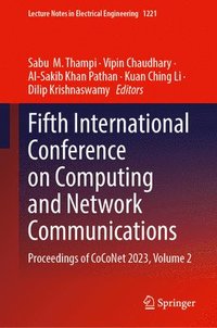 bokomslag Fifth International Conference on Computing and Network Communications
