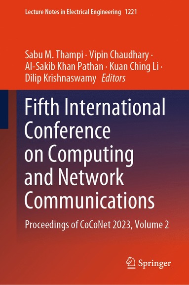 bokomslag Fifth International Conference on Computing and Network Communications