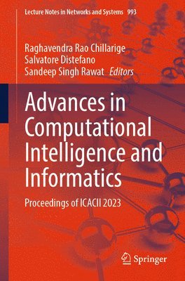 bokomslag Advances in Computational Intelligence and Informatics