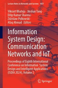 bokomslag Information System Design: Communication Networks and IoT