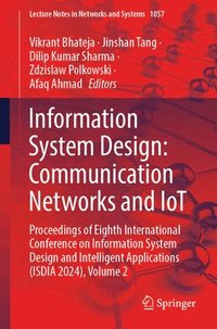 bokomslag Information System Design: Communication Networks and IoT