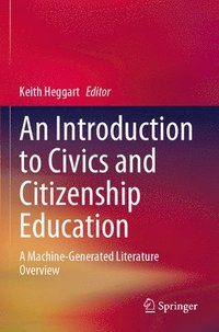 bokomslag An Introduction to Civics and Citizenship Education