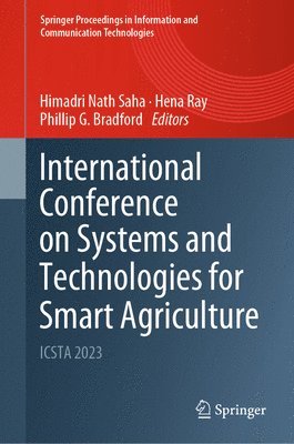 bokomslag International Conference on Systems and Technologies for Smart Agriculture