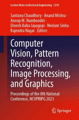 Santanu Chaudhury, Anand Mishra, Anoop M. Namboodiri, Dinesh Babu Jayagopi, Neelam Sinha, Rajendra Nagar - Computer Vision, Pattern Recognition, Image Processing, and Graphics, Häftad