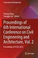 bokomslag Proceedings of 6th International Conference on Civil Engineering and Architecture, Vol. 2