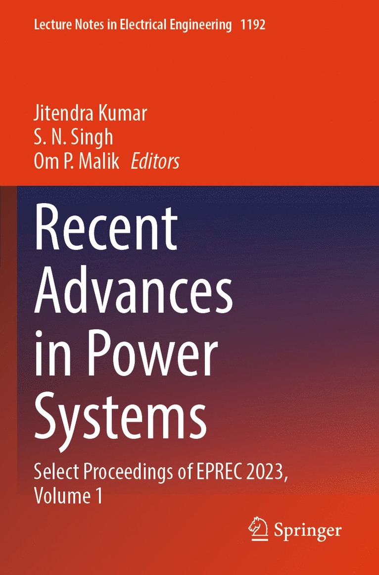 Recent Advances in Power Systems