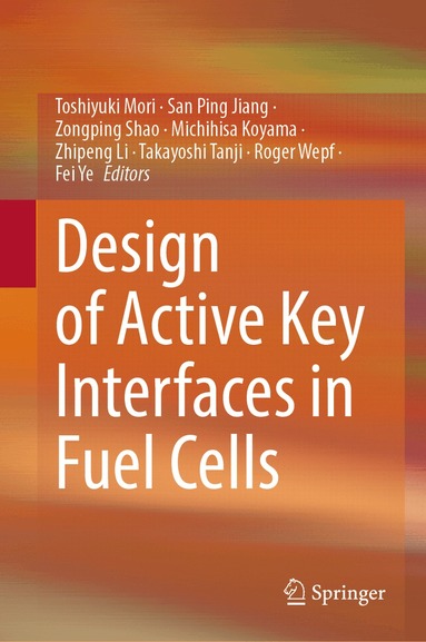 Toshiyuki Mori, San Ping Jiang, Zongping Shao, Michihisa Koyama, Zhipeng Li, Takayoshi Tanji, Roger Wepf, Fei Ye - Design of Active Key Interfaces in Fuel Cells, Inbunden