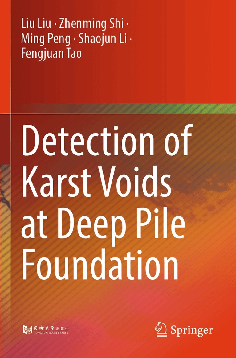 Liu Liu, Zhenming Shi, Ming Peng, Shaojun Li, Fengjuan Tao - Detection of Karst Voids at Deep Pile Foundation, Häftad
