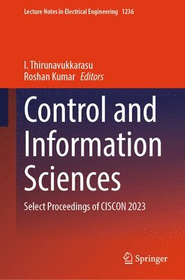 bokomslag Control and Information Sciences