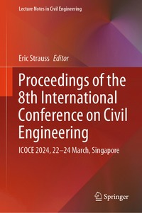 bokomslag Proceedings of the 8th International Conference on Civil Engineering