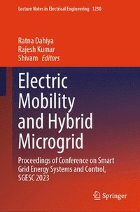 bokomslag Electric Mobility and Hybrid Microgrid