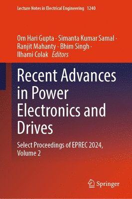 bokomslag Recent Advances in Power Electronics and Drives