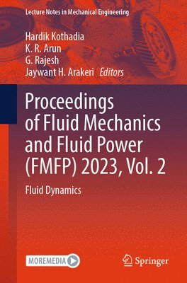 bokomslag Proceedings of Fluid Mechanics and Fluid Power (FMFP) 2023, Vol. 2