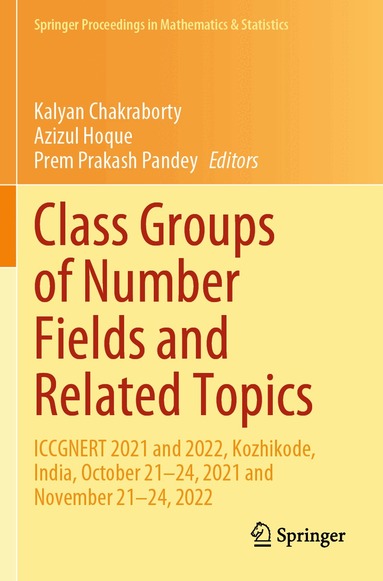 Kalyan Chakraborty, Azizul Hoque, Prem Prakash Pandey - Class Groups of Number Fields and Related Topics, Häftad