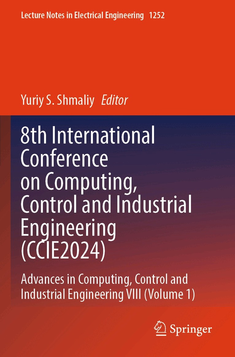 8th International Conference on Computing, Control and Industrial Engineering (CCIE2024)