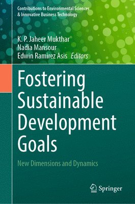 bokomslag Fostering Sustainable Development Goals