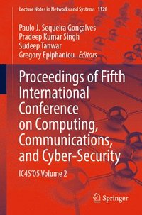 bokomslag Proceedings of Fifth International Conference on Computing, Communications, and Cyber-Security