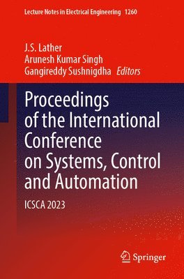 Proceedings of the International Conference on Systems, Control and Automation 1