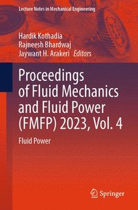 bokomslag Proceedings of Fluid Mechanics and Fluid Power (FMFP) 2023, Vol. 4