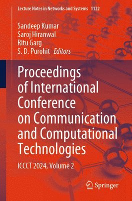 bokomslag Proceedings of International Conference on Communication and Computational Technologies