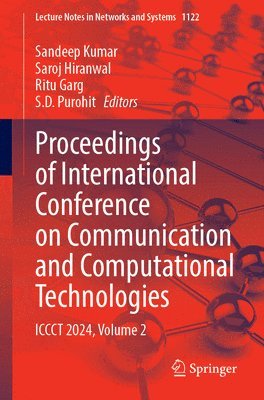 Proceedings of International Conference on Communication and Computational Technologies 1