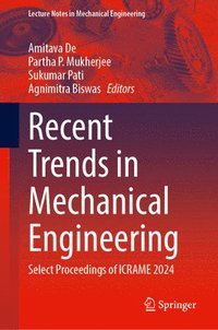 bokomslag Recent Trends in Mechanical Engineering