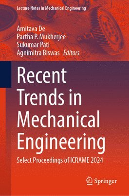 bokomslag Recent Trends in Mechanical Engineering