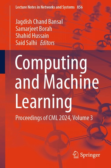 Jagdish Chand Bansal, Samarjeet Borah, Shahid Hussain, Said Salhi - Computing and Machine Learning, Häftad
