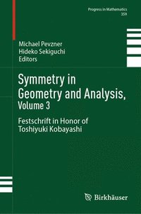 bokomslag Symmetry in Geometry and Analysis, Volume 3