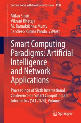 bokomslag Smart Computing Paradigms: Artificial Intelligence and Network Applications