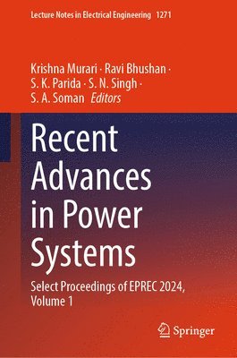 bokomslag Recent Advances in Power Systems