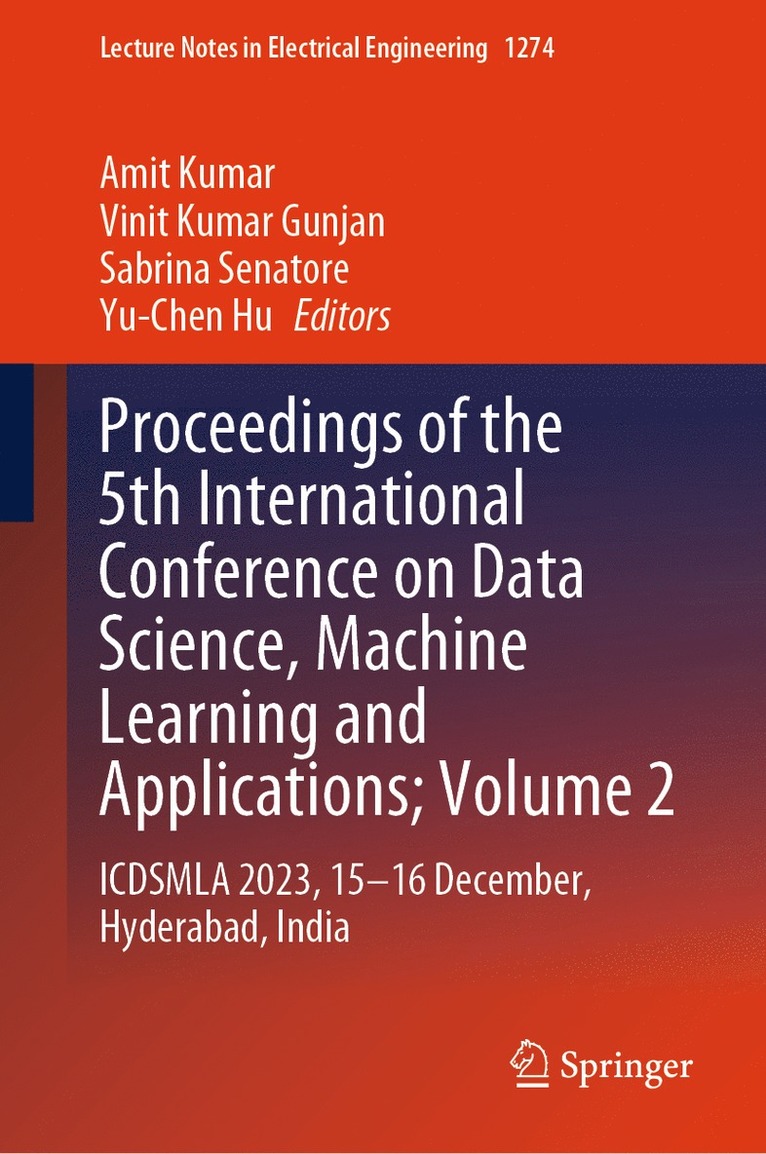 Proceedings of the 5th International Conference on Data Science, Machine Learning and Applications; Volume 2 1