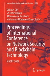 bokomslag Proceedings of International Conference on Network Security and Blockchain Technology