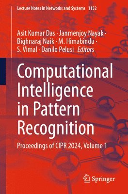 bokomslag Computational Intelligence in Pattern Recognition