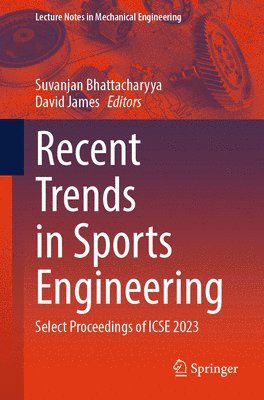 bokomslag Recent Trends in Sports Engineering