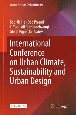 International Conference on Urban Climate, Sustainability and Urban Design 1