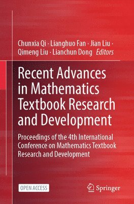 bokomslag Recent Advances in Mathematics Textbook Research and Development