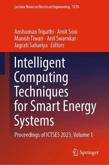 bokomslag Intelligent Computing Techniques for Smart Energy Systems