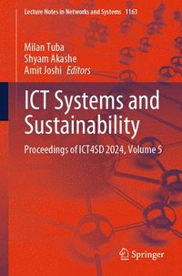 bokomslag ICT Systems and Sustainability: Proceedings of Ict4sd 2024, Volume 5